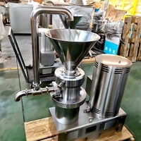Machine à broyer les colloïdes industrielle haute capacité pour la fabrication de beurre de cacahuètes, de pâte de sésame et de sauces