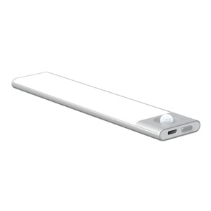 EGH Indoor Ultra-Thin <b>LED</b> Cabinet <b>Lights</b> USB Rechargeable Wireless Motion Sensor Segmented Control Smart ABS Lamp for Room Use - Product Image 3