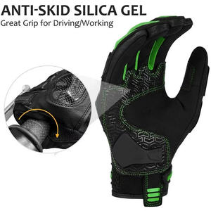 Gants de moto en gros, gants de moto personnalisés rembourrés, respirants, protecteurs, confortables, équipement de protection pour moto - Product Image 4