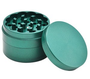 Nuevo esmerilado textura colorTobecco Herb Grinder 2,48 pulgadas 4 capa con triángulo raspador - Product Image 4