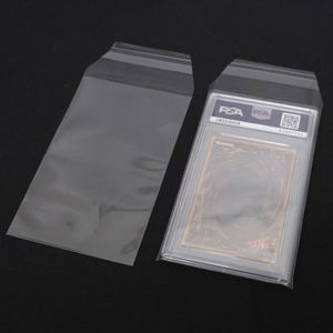 Protège-cartes en polypropylène transparent 86x137mm avec motif 1956 National Champs pour cartes de collection gradées, idéal pour l'envoi postal - Product Image 5