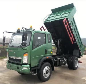 Sinotruk HOMAN 4x4 all drive Light dumper Truck 8T Light Tipper Trucks HOWO 4x2 Light Truck