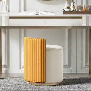 Phong Cách Bắc Âu Hiện Đại Vòng Xoay Nhà Bàn Trang Chủ Phân Hình Ảnh Đạo Cụ Làm Móng Tay Ghế Sang Trọng Ngắn Ottoman Cho Phòng Khách - Product Image 4