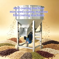 Mini machine à enduire les semences et mélangeur d'aliments avec système de mélange en spirale pour une production efficace d'aliments pour animaux