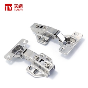 Charnières hydrauliques à fermeture douce de haute qualité pour armoires de cuisine, adaptées aux portes d'armoires de cuisine - Product Image 1