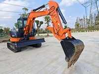 Excavatrice Hitachi ZX50U d'occasion de 5 tonnes, mini-excavatrice Hitachi ZX50U d'occasion