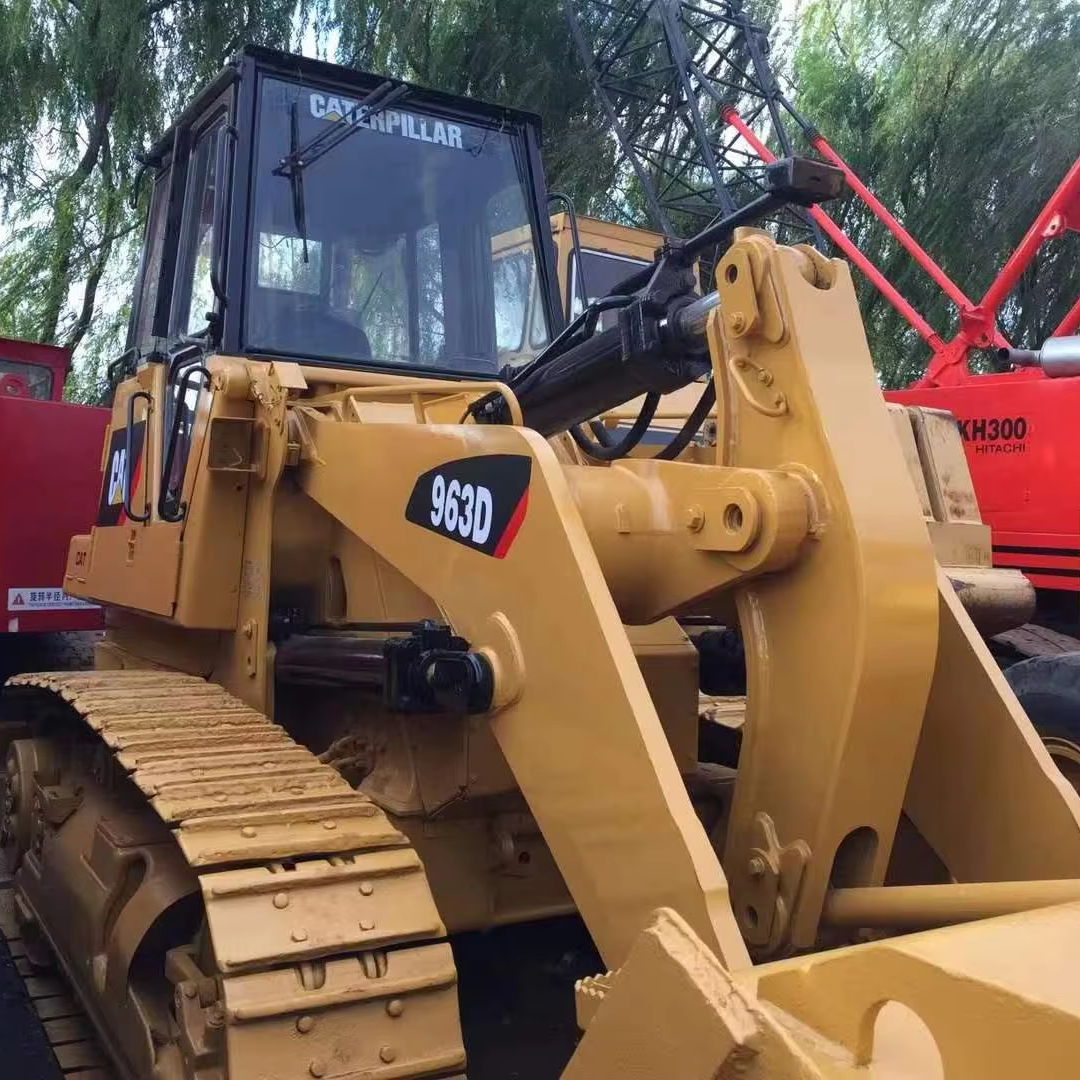 Высококачественная Подержанный CAT 963D колесный погрузчик оригинальная строительная техника с компонентами сердечника подшипника по низкой цене для продажи