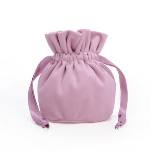Bolsas de almacenamiento de terciopelo con cordón para joyería, pequeños bolsos de <span class=keywords><strong>Tarot</strong></span>, runas, dados, monedero, joyería de terciopelo, Pou - Product Image 2