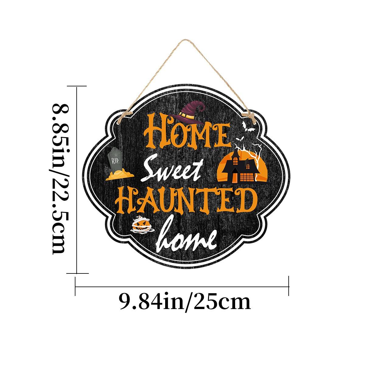 Halloween HOME Sign