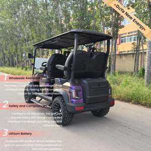 Nieuwste Model 2/4-Zits Elektrische Golfkar Off-Road Voertuig Te Koop China Club Golfkar Golf Buggy Elektrische Vierwielige Auto - Product Image 5