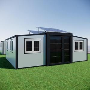 Contenedor Solar Prefabricado de 20, 30 y 40 pies, Casas Prefabricadas de Tres Dormitorios, Uso en Supermercados, Aldeas Turísticas, Acero - Product Image 4