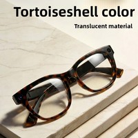 Lunettes IA RYE E06D avec caméra 13MP, contrôle tactile Wi-Fi, double microphone à réduction de bruit, traduction IA, verres anti-lumière bleue 40g, batterie 290mAh