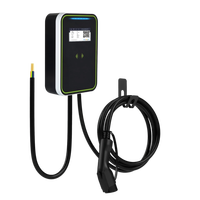 Sixpenceev Nouvelle borne de recharge murale intelligente pour maison connectée 7 kW GBT Type 2 pour BYD, station de charge AC 32A, montage mural, application OCPP