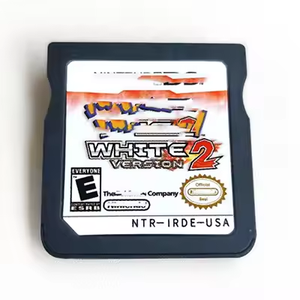 White & Black <b>Games</b> Cartridge for Video <b>Game</b> Consoles DS nds - Product Image 4