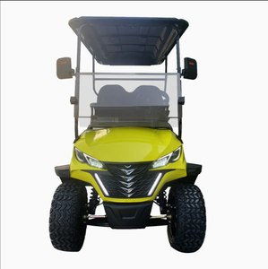Voiturette de golf électrique 4 roues surélevée, homologuée pour la route en Chine, 2-8 places, batterie lithium, pour la chasse/le tourisme, 24 km/h, charge 300 kg, moteur 400W - Product Image 5
