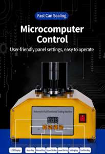 Máquina Selladora de Latas de Plástico Semiautomática de Alta Productividad, Selladora de Botellas de Plástico, Selladora de Latas de Plástico para Mascotas - Product Image 4