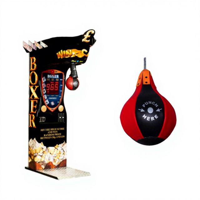 Customized Coin Operated Boxing Punch Arcade Machine Iron Cabinet Ticket Gift Reward Game for Amusement Center