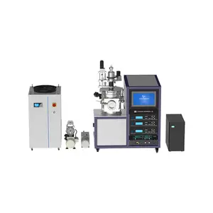 3 target RF magnetron co-sputter coating machine for ITO thin film R&D