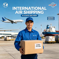 Service express accéléré de la Chine vers les États-Unis |   Livraison rapide en 3 à 5 jours, service porte-à-porte, agent de transport maritime, consolidation de fret