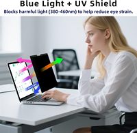 Filtre de confidentialité magnétique anti-reflet et anti-lumière bleue pour MacBook Neo 13 pouces 2026 – Réduit la fatigue oculaire – Protection pour ordinateur portable