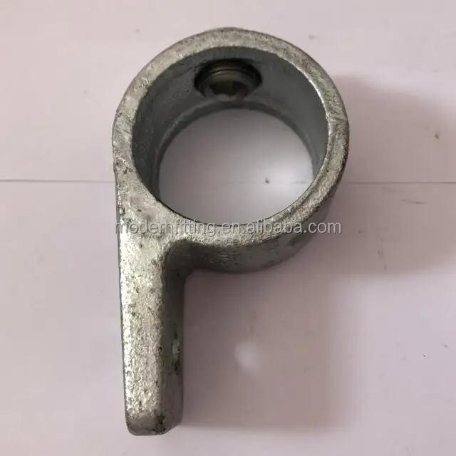 Conectores de abrazaderas de tubo de acero galvanizado para andamios 30mm 40mm 50mm 60mm