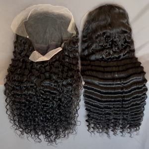 Pelucas de Cabello Humano 100% con Encaje Transparente, de 22 a 30 Pulgadas, Alta Densidad, Cabello Brasileño con Frente de Encaje - Product Image 4