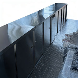 Carrito de Comida Multifuncional de Acero Inoxidable con 4 Ruedas, Campana Extractora, Congelador y Aire Acondicionado, Garantía de 2 Años, para Exportación - Product Image 6