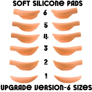 Miếng Dán Nâng Mi, Thanh Uốn Cong Làm Đẹp Lông Mi, Tấm Chắn Nâng Mềm Dụng Cụ Uốn Cong Cỡ 6 Mega L Bảo Vệ Uốn Cong Để Uốn & Nhuộm Màu - Product Image 6