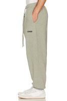 Pantalon de survêtement décontracté pour homme, coupe droite, en coton imprimé, avec cordon de serrage, vêtement de sport, personnalisable OEM, grandes tailles
