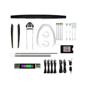 <span class=keywords><strong>Kit</strong></span> d'éclairage d'ambiance intérieur LED motif carbone pour Tesla Model Y/3, avec gravure laser et garniture lumineuse LED - Product Image 6