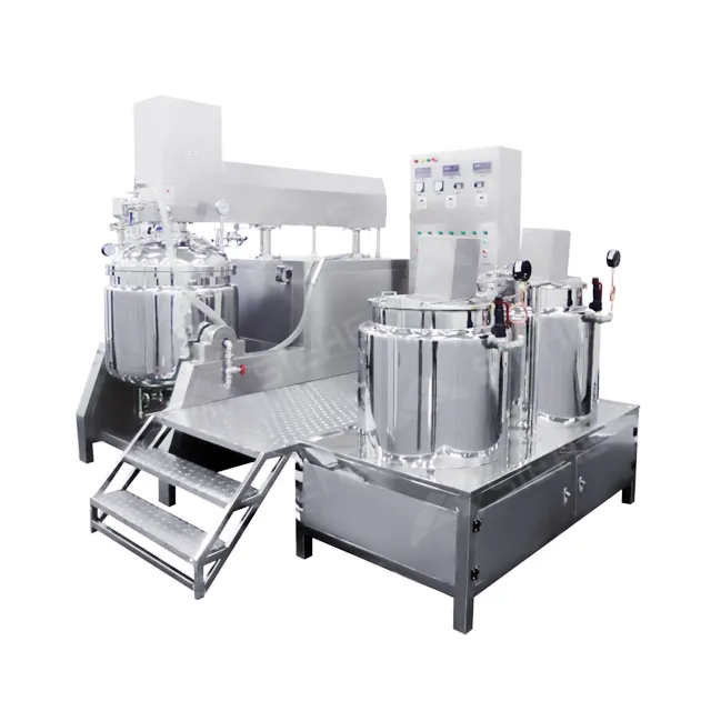 Grease Making Machine Vacuum Emulsifier With Jacket Heating