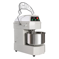Industri Komersial Tugas Berat 20l 30l 40l 50l 60l Mesin Pengaduk Tepung Roti untuk Toko Roti 12.5Kg 50Kg Mixer Adonan Spiral