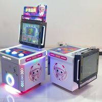 Machine de jeu d'aventure de course de moto en métal pour enfants - Mini simulateur à monnayeur avec langues anglaise et japonaise