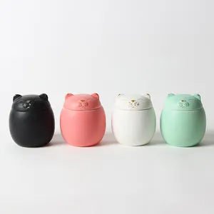 Dog Rabbit Pig 150ML 500ML vaso per biscotti in ceramica giapponese per tè in ceramica da 5 once e 17 once
