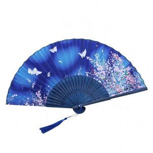 High Quality Wooden Paper Folding Bamboo <b>Hand</b> <b>Fan</b> Wholesale Custom Folding <b>Hand</b> <b>Fans</b> for Pouch - Product Image 1