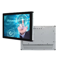 Monitor Layar Sentuh Kapasitif Bingkai Terbuka 19 inci 4:3 untuk Pemasangan di Dinding, Panel PC Tangguh TFT LCD, Monitor Industri, Layar LED