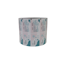Papier d'aluminium imperméable personnalisé à haute barrière pour l'emballage des lingettes humides et des lingettes alcoolisées