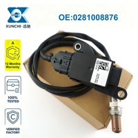 Sensor de NOx para Camiones Ligeros Jianning Shunda 0281008876, Sensor de Oxígeno y Nitrógeno, Fabricante OEM, Directo de Fábrica