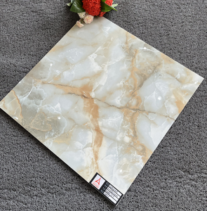Azulejos de porcelana de aspecto de mármol y Jade para sala de estar, 60x60 - Product Image 3