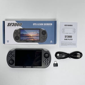 Console de jeu portable Sf3000 avec système d'exploitation Android, écran tactile de 4,5 pouces, batterie de 3000 mAh, prise en charge OTG, manette de jeu, vidéo, musique, portable, Noël - Product Image 1