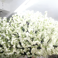 Arbre artificiel à fleurs de cerisier personnalisé de 350 cm de hauteur, tronc en fibre de verre, fleurs en soie, écologique, durable, décoration intérieure