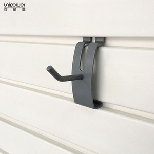 Unipower <b>Wall</b> Mount Hook Grey 15kg Load <b>Garage</b> <b>Storage</b> Hook Rectangle Shape - Product Image 2