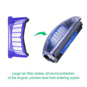 Filtre compatible pour aspirateur robot iRobot série 600 (610, 630, 650, 660, 680, 690) – Pièce en plastique haute efficacité pour usage domestique R304 - Product Image 4