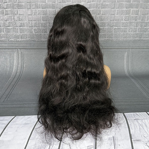 Peluca de Cabello Humano 100% con Encaje HD 5x5, Cabello Virgen con Parte Superior de Encaje HD, Peluca sin Pegamento con Ondas Corporales de 24 Pulgadas, Línea de Cabello con Nudos Pequeños - Product Image 2