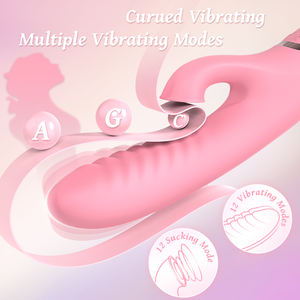<span class=keywords><strong>2</strong></span> in 1 seks orgasme ganda G Spo stimulasi kelinci <span class=keywords><strong>Vibrator</strong></span> silikon medis klitoris mengisap dildo Wanita mainan dewasa untuk pasangan - Product Image 2
