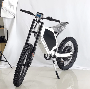 QS 205 3000W/5000W/8000W จักรยานเสือภูเขาคุณภาพสูง 100 กม./ชม. แบตเตอรี่ลิเธียม 32Ah ระบบเบรกดิสก์ จอ LCD พร้อมตะแกรงหลัง ราคาโรงงาน - Product Image 6
