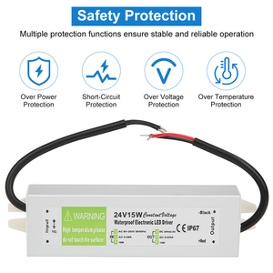 Convertisseur <span class=keywords><strong>LED</strong></span> ESann 150W, alimentation <span class=keywords><strong>LED</strong></span> basse tension, étanche IP67, 24 V 0.42A, <span class=keywords><strong>transformateur</strong></span> <span class=keywords><strong>LED</strong></span>, adaptateur secteur AC/DC - Product Image 2