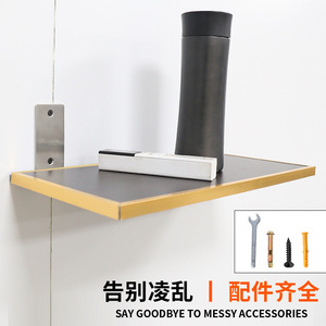 Support d'étagère en L à résonance, en acier inoxydable, pour fixation murale, support de rangement pour placard, fixation à angle droit, haute capacité de charge - Product Image 4