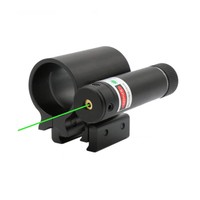 Laser tactique haute puissance 2 en 1 pour la chasse, pointeur laser rouge et vert intégré, lampe torche LED blanche combinée, 20 mm