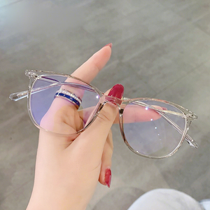 แว่นตาป้องกันแสงสีฟ้าแบบสั่งทำพิเศษ รุ่น 5068 สไตล์พังก์ กรอบกึ่งโลหะ สำหรับทุกเพศ  สามารถปรับแต่งโลโก้ได้ - Product Image 5